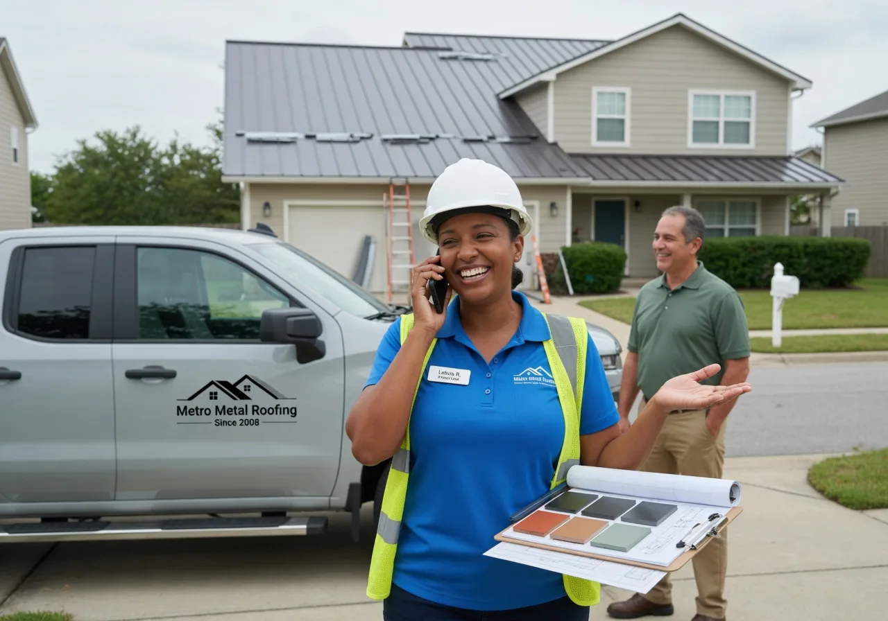 Storm Damage Metal Roof Repair in Glenwood, WV